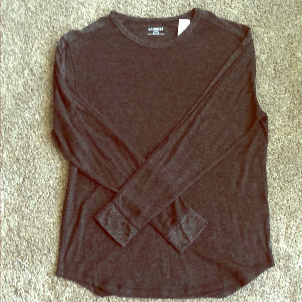 Express Men’s XL waffle long sleeve Henley NWT
